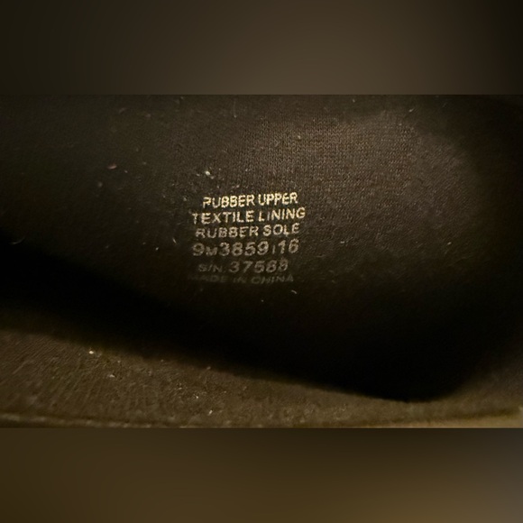 Tory Burch - Sarah Logo Knee High Rainboot - Black, size 9 - Picture 7 of 9